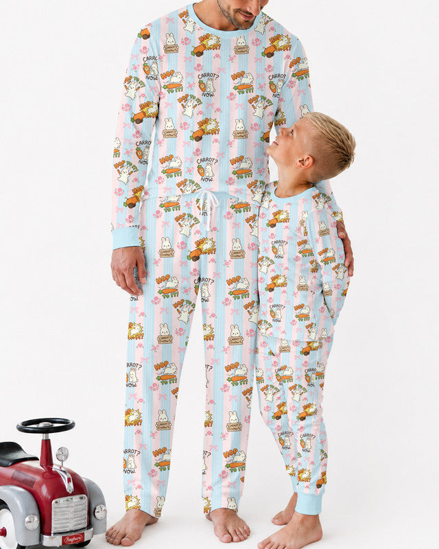Carrot Rush Bamboo Men Pajama Set