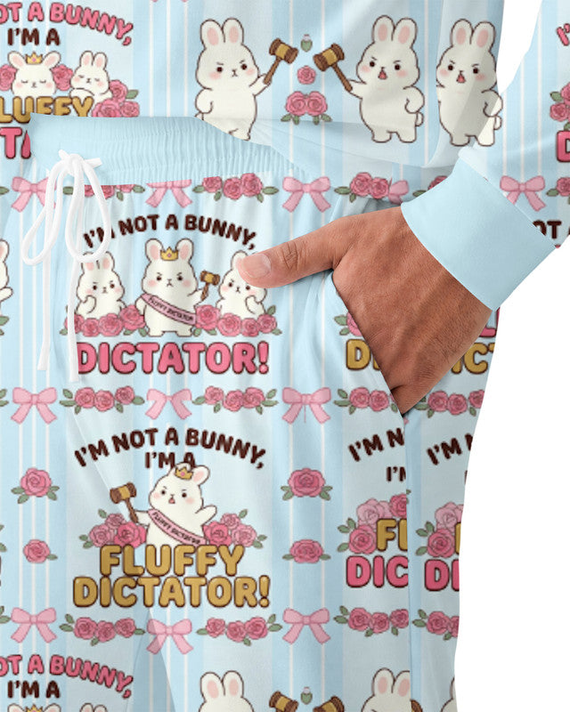 Bossy Bunny Bamboo Men Pajama Set