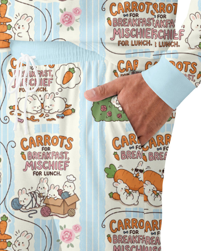 Little Troublemakers Bamboo Men Pajama Set