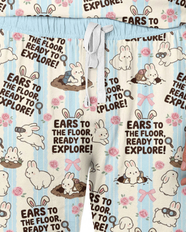 Ears To The Floor Bamboo Men Pajama Set