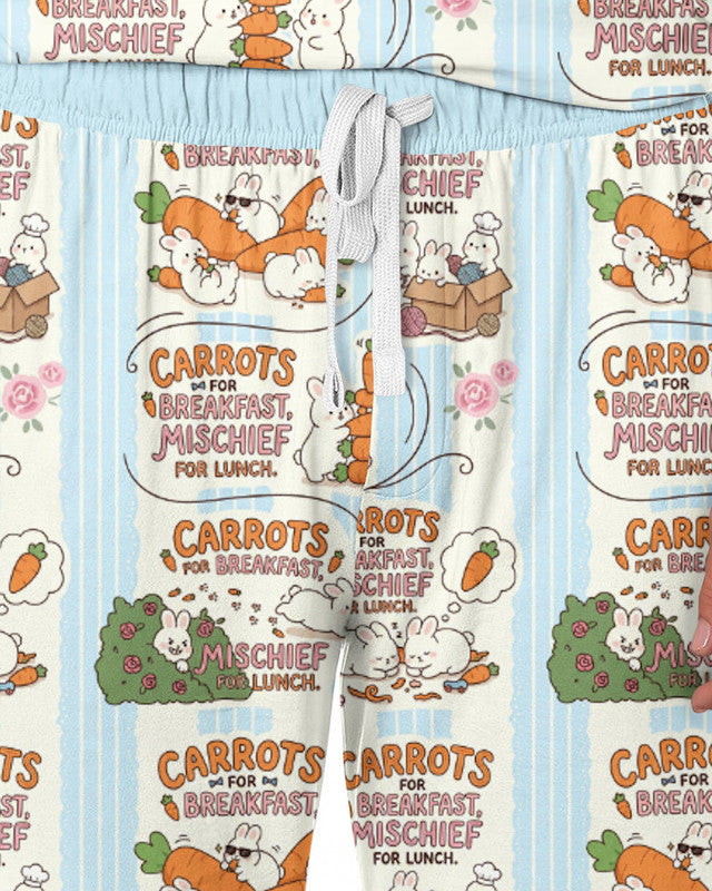 Little Troublemakers Bamboo Men Pajama Set