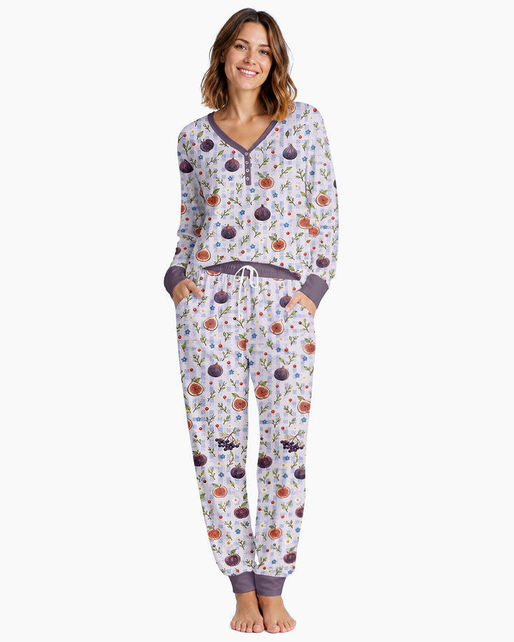 Cottage Sweet Fig Bamboo Women Pajama Set