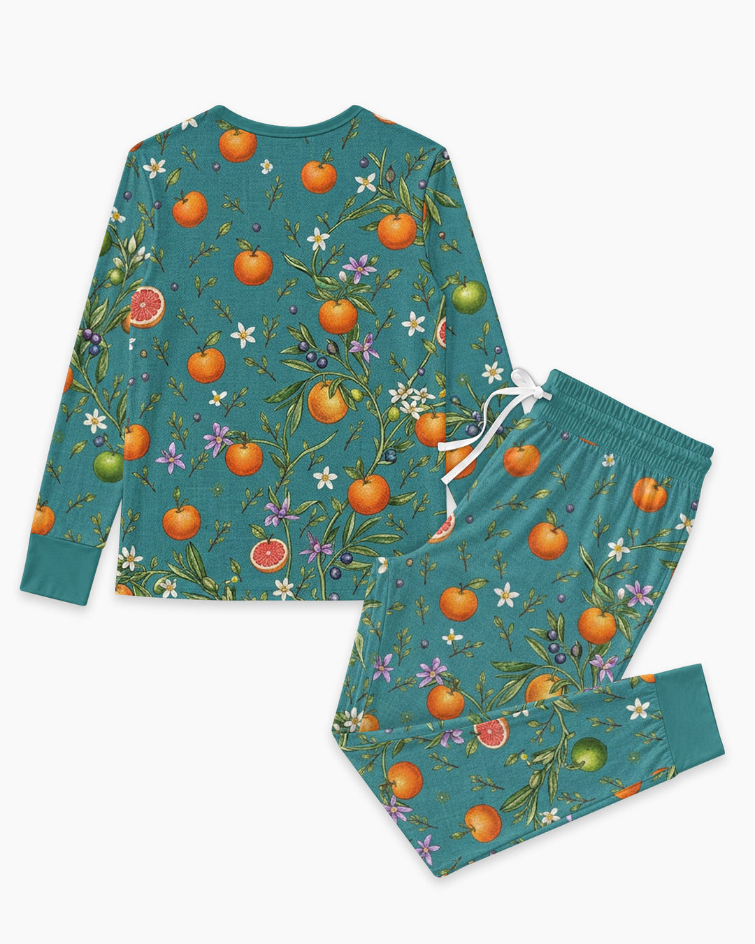 Fresh Citrus Breeze Bamboo Women Pajama Set