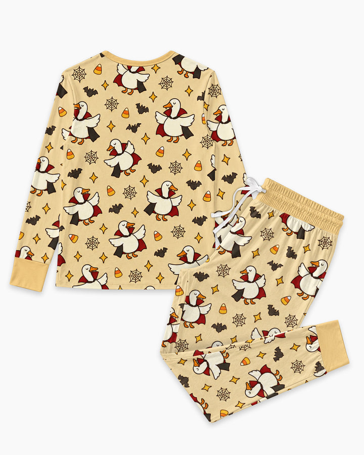 Count Duckula Candy Rush Bamboo Women Pajama Set