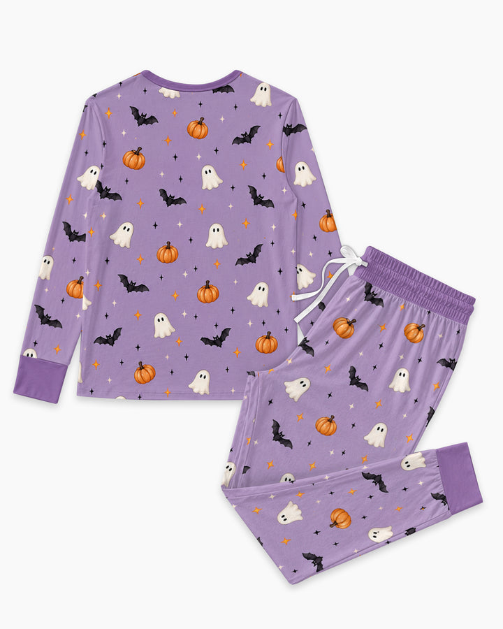 The Purple Flying Circus Bamboo Women Pajama Set