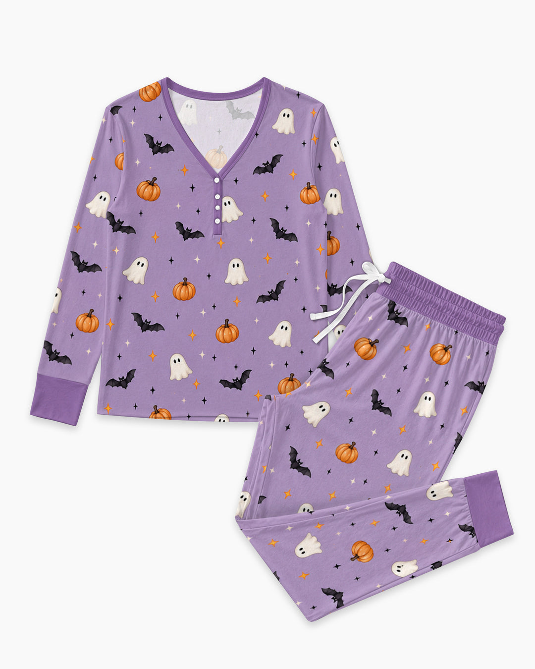 The Purple Flying Circus Bamboo Women Pajama Set