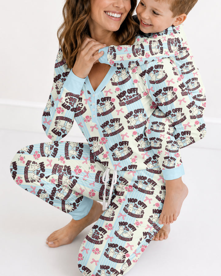 Bunny Besties Bamboo Women Pajama Set