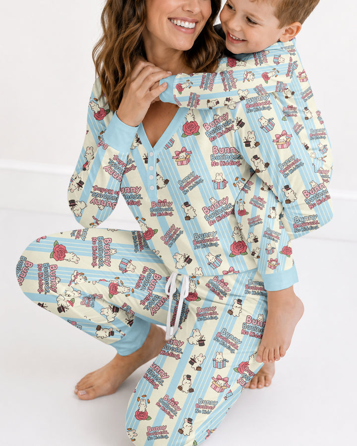Boss Bunny Bamboo Women Pajama Set