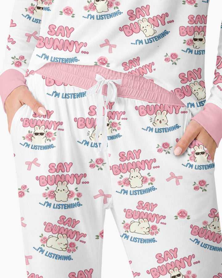 Bunny Radio Bamboo Women Pajama Set