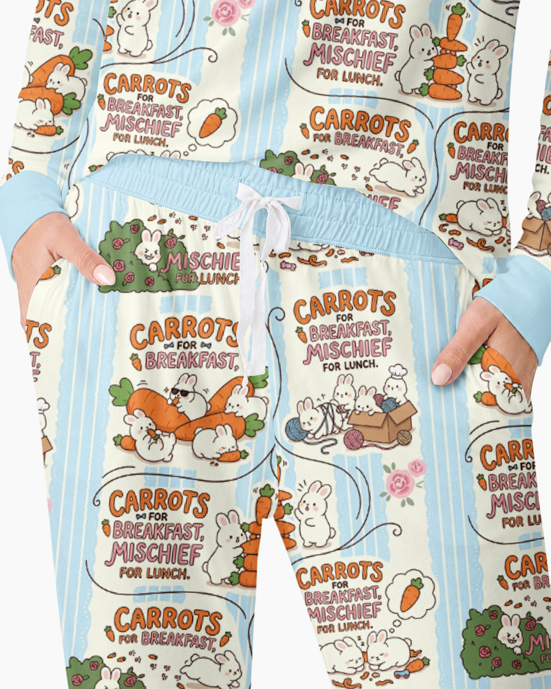 Little Troublemakers Bamboo Women Pajama Set
