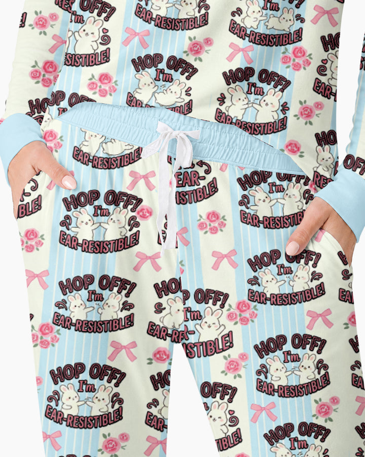 Bunny Besties Bamboo Women Pajama Set