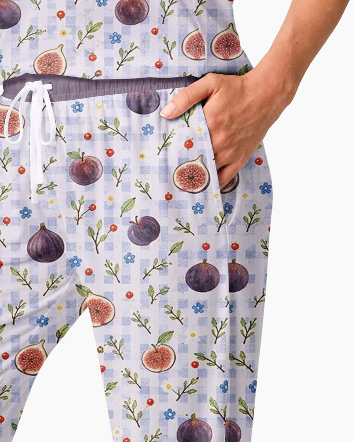 Cottage Sweet Fig Bamboo Women Pajama Set
