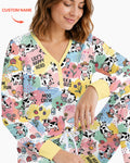Custom Name Can’t Keep Us In The Barn Bamboo Women Pajama Set