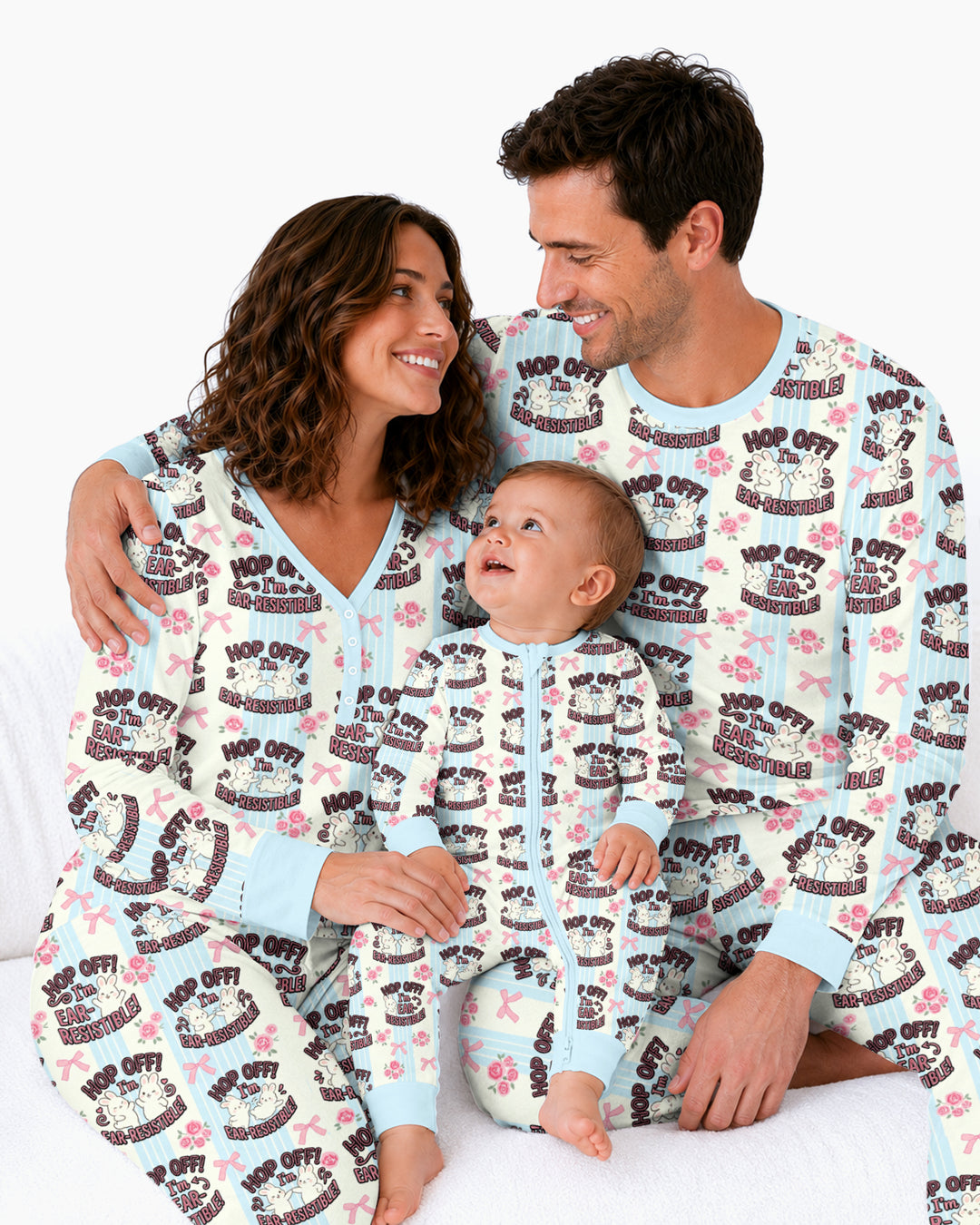 Bunny Besties Bamboo Women Pajama Set
