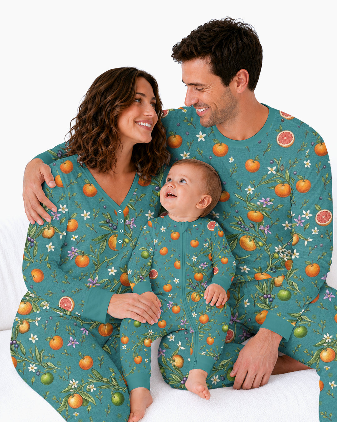 Fresh Citrus Breeze Bamboo Women Pajama Set
