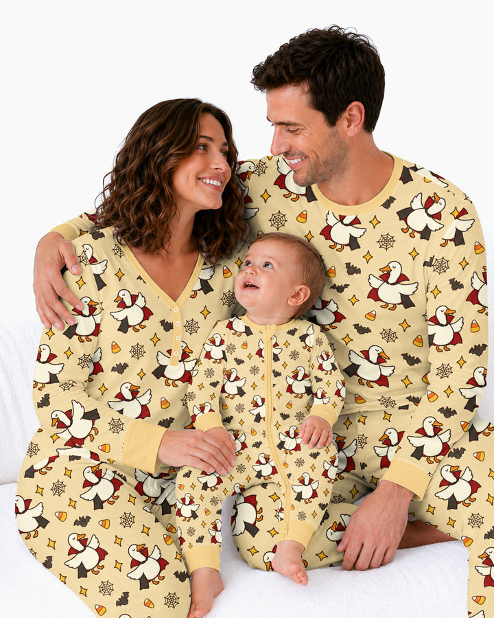 Count Duckula Candy Rush Bamboo Women Pajama Set