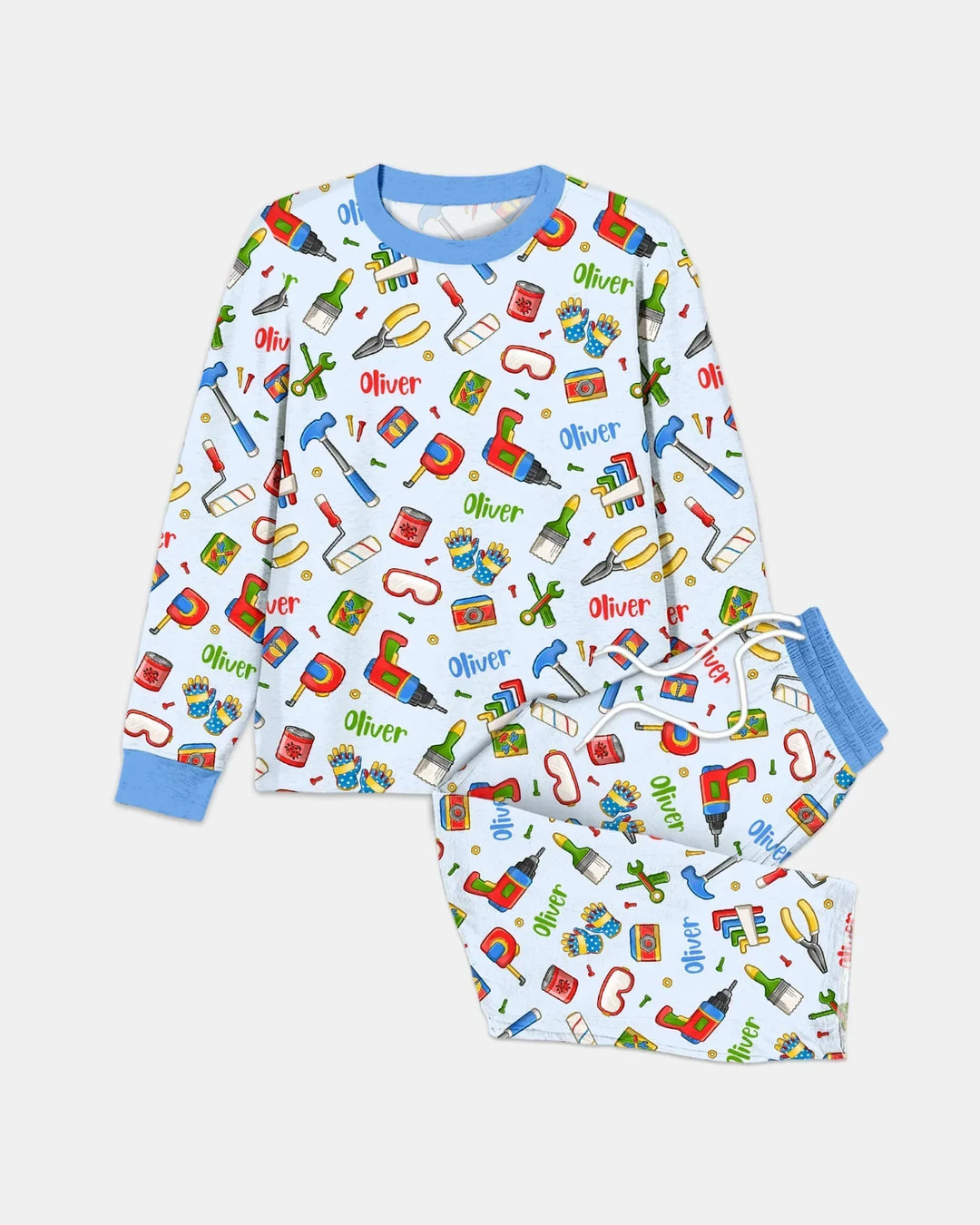 Vorlage Benutzerdefiniertes Herren-Pyjama-Set