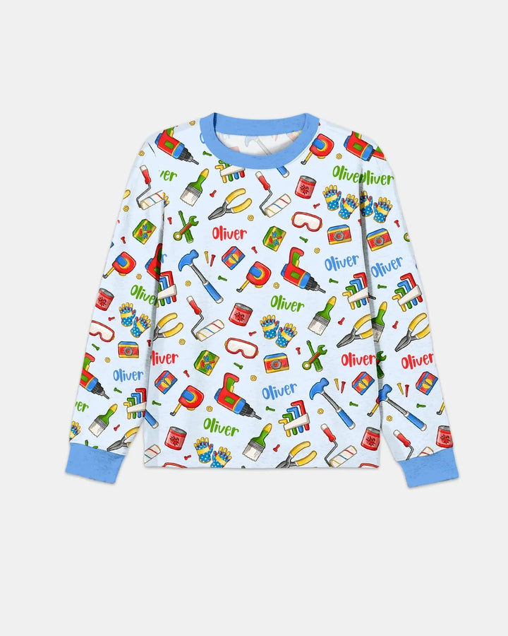 Vorlage Benutzerdefiniertes Herren-Pyjama-Set