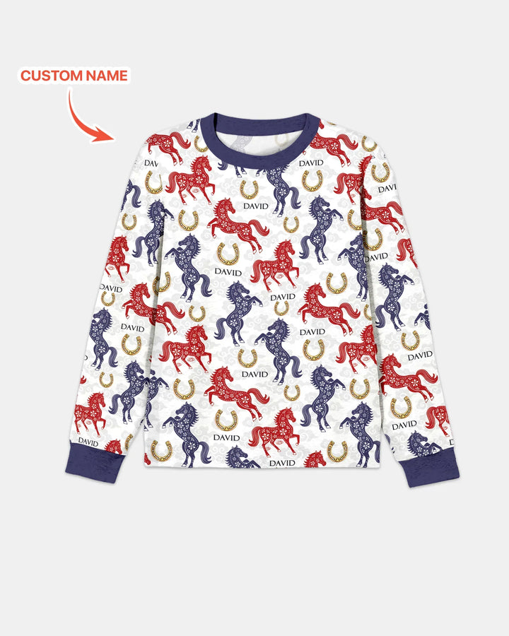 Vorlage Benutzerdefiniertes Herren-Pyjama-Set