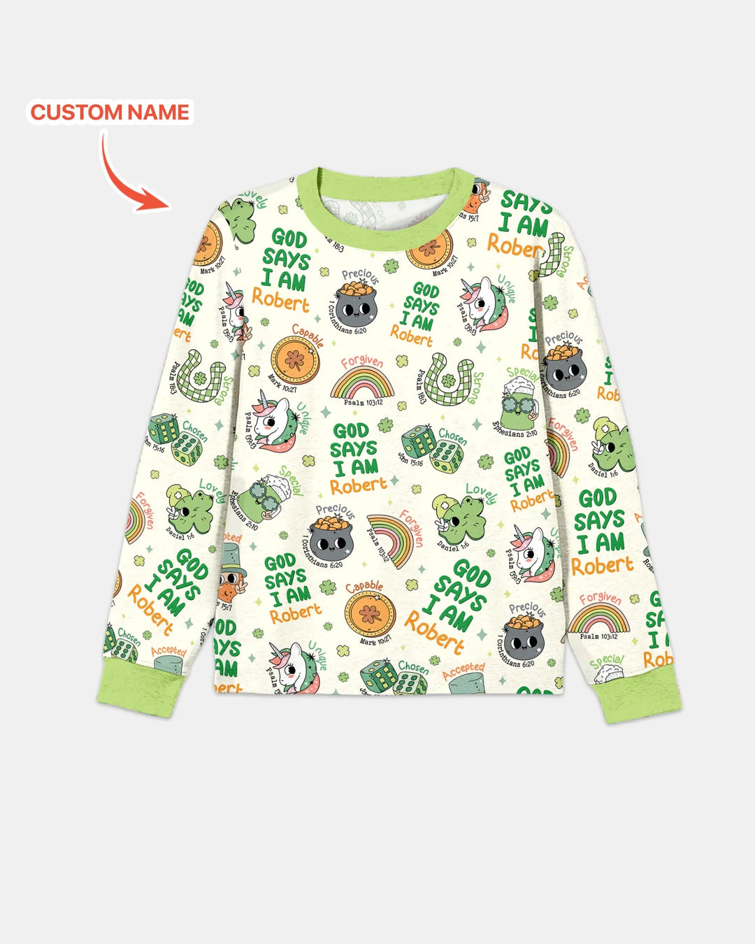 Vorlage Benutzerdefiniertes Herren-Pyjama-Set