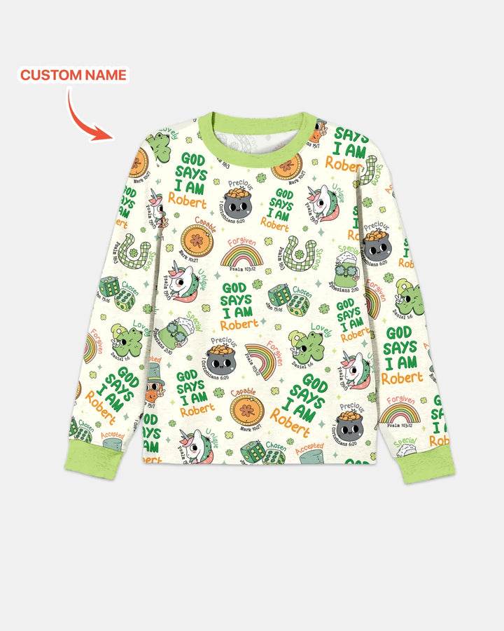 Vorlage Benutzerdefiniertes Herren-Pyjama-Set