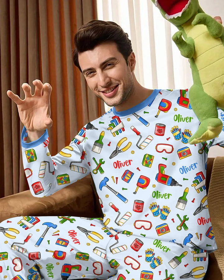 Vorlage Benutzerdefiniertes Herren-Pyjama-Set