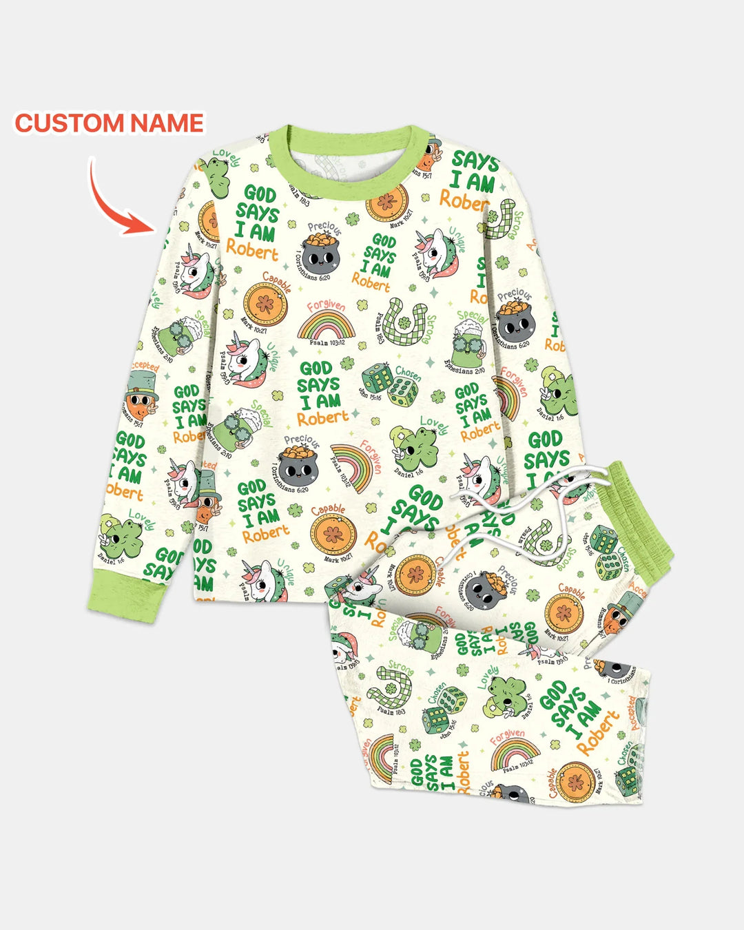 Vorlage Benutzerdefiniertes Herren-Pyjama-Set