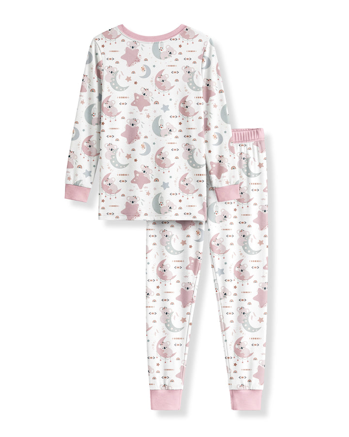 The World's Best Daddy Belongs To Me Bamboo Two Piece Long Sleeve Pajama Set