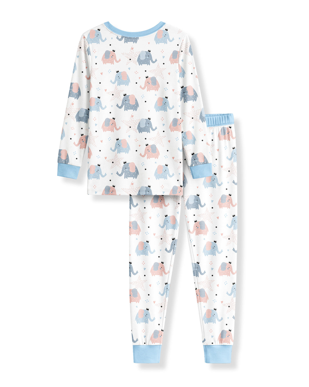 I Love Mommy & Daddy, but Grandma & Grandpa Are the Best! Bamboo Two Piece Long Sleeve Pajama Set
