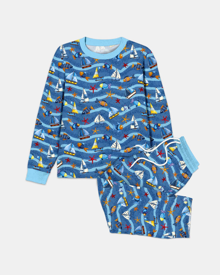 Vorlage Herren-Pyjama-Set