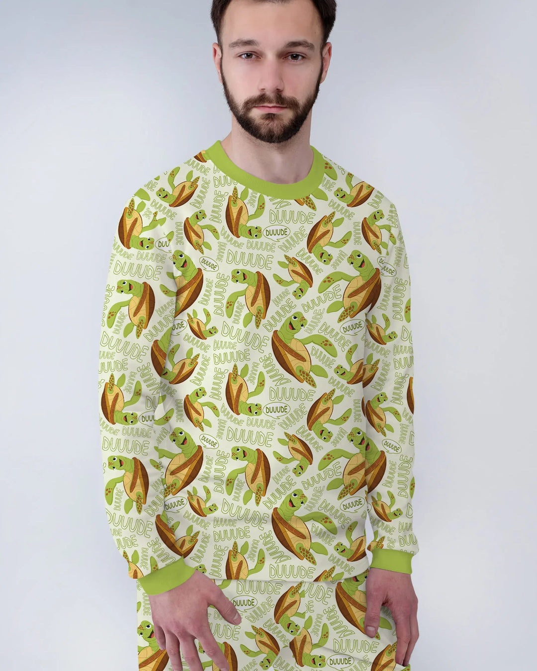 Vorlage Herren-Pyjama-Set