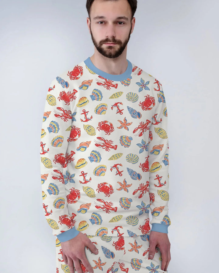 Vorlage Herren-Pyjama-Set