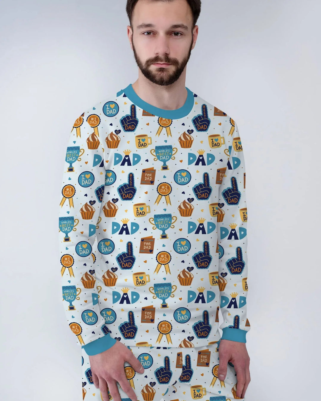 Vorlage Herren-Pyjama-Set