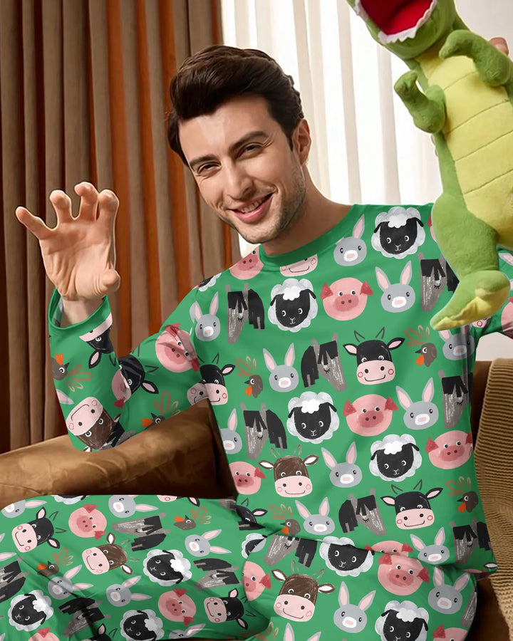 Vorlage Herren-Pyjama-Set
