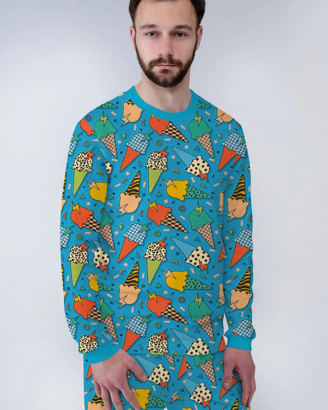 Vorlage Herren-Pyjama-Set