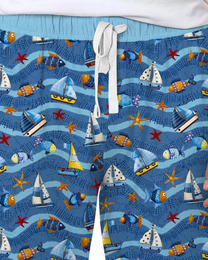 Vorlage Herren-Pyjama-Set