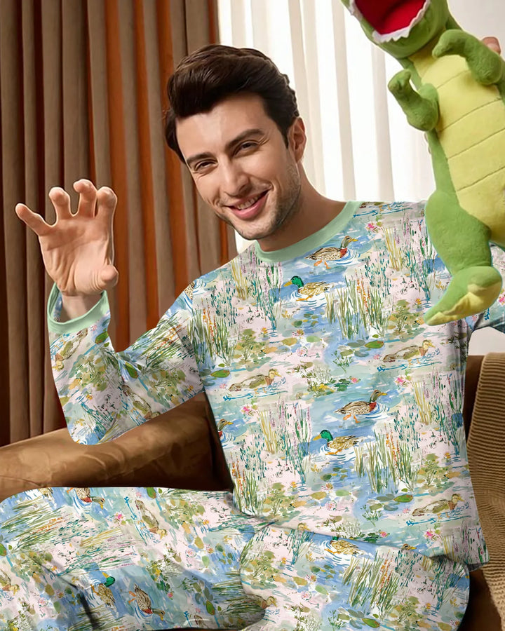 Vorlage Herren-Pyjama-Set