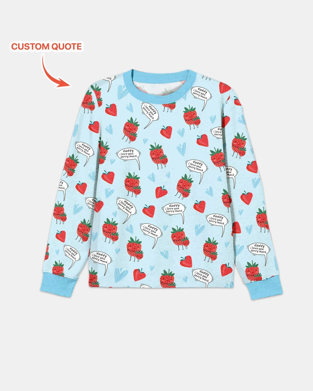 I love you berry much Bamboo Men's Pajama Set