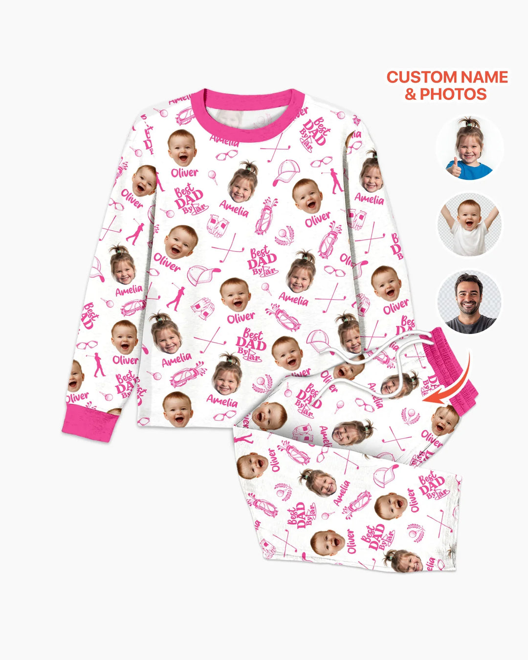 Vorlage Benutzerdefiniertes Herren-Pyjama-Set