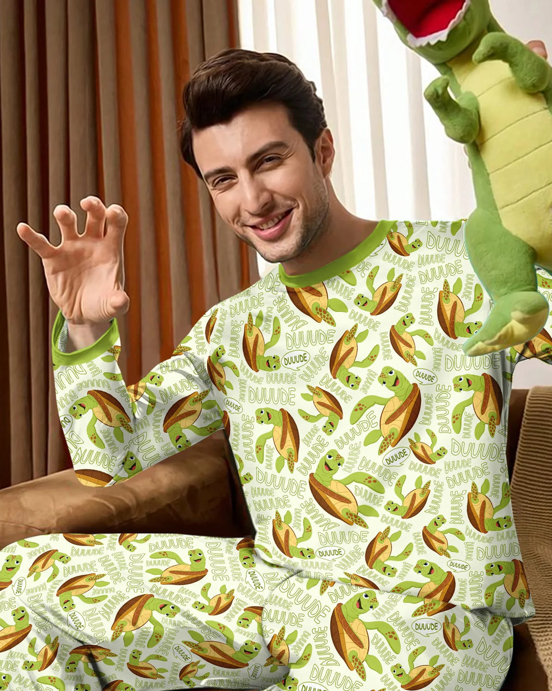 Vorlage Herren-Pyjama-Set