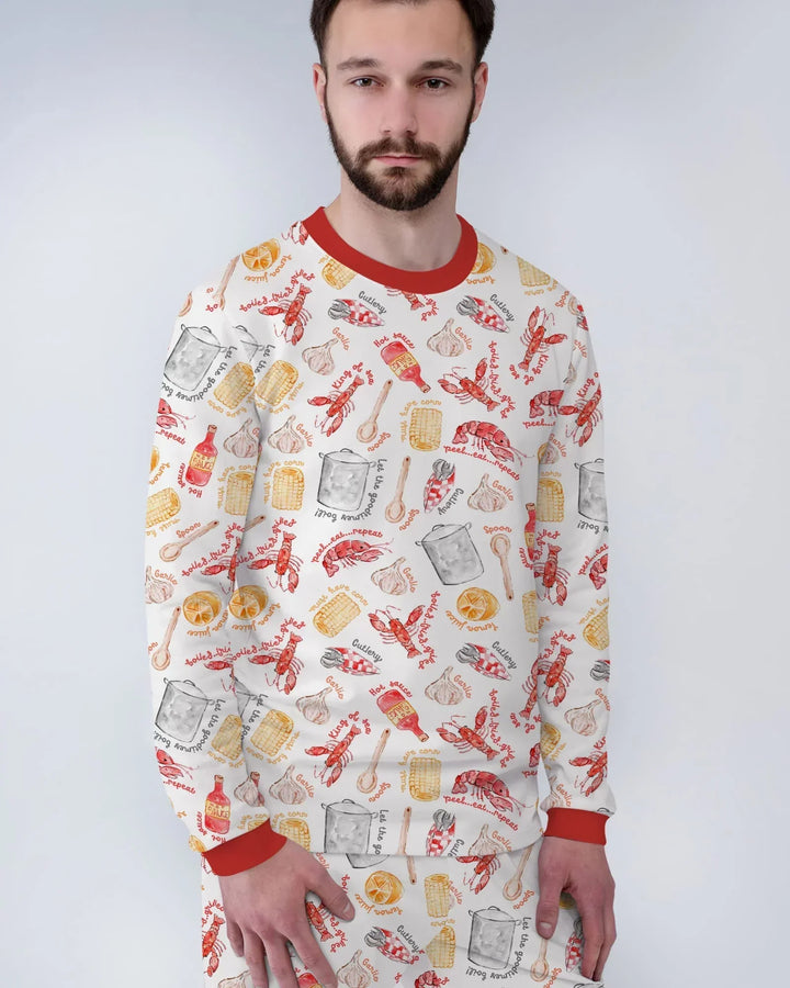 Vorlage Herren-Pyjama-Set