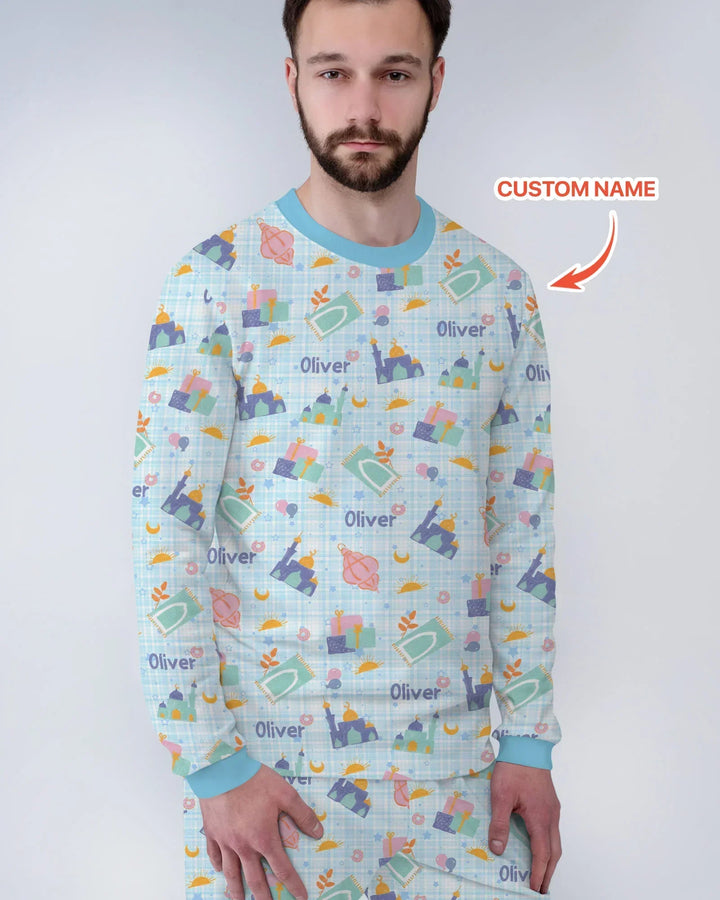 Vorlage Benutzerdefiniertes Herren-Pyjama-Set