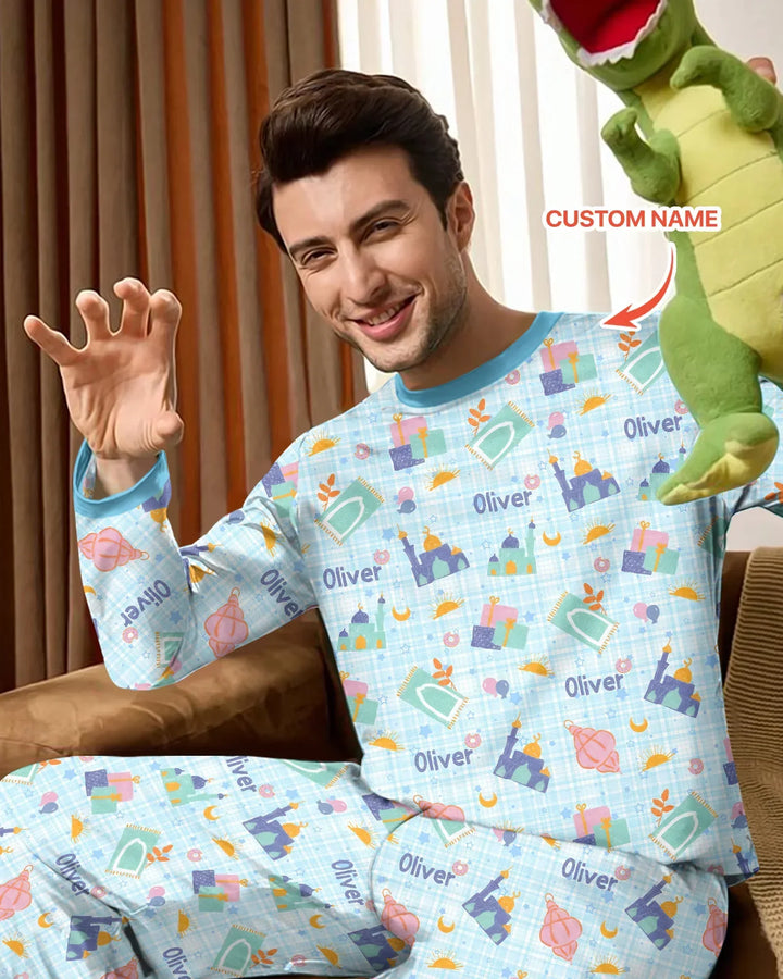 Vorlage Benutzerdefiniertes Herren-Pyjama-Set
