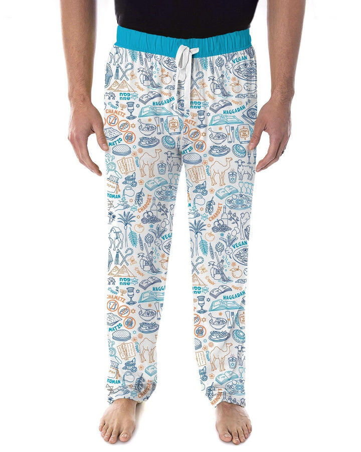 Doodle Passover Matching Family Bamboo Men's Pajama Set