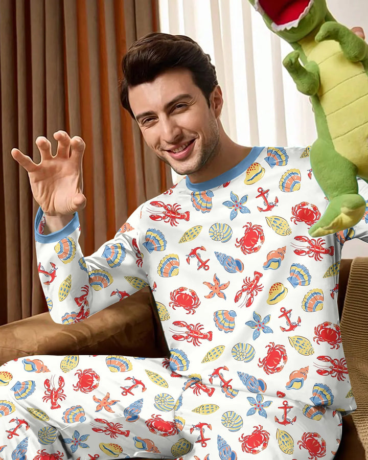Vorlage Herren-Pyjama-Set