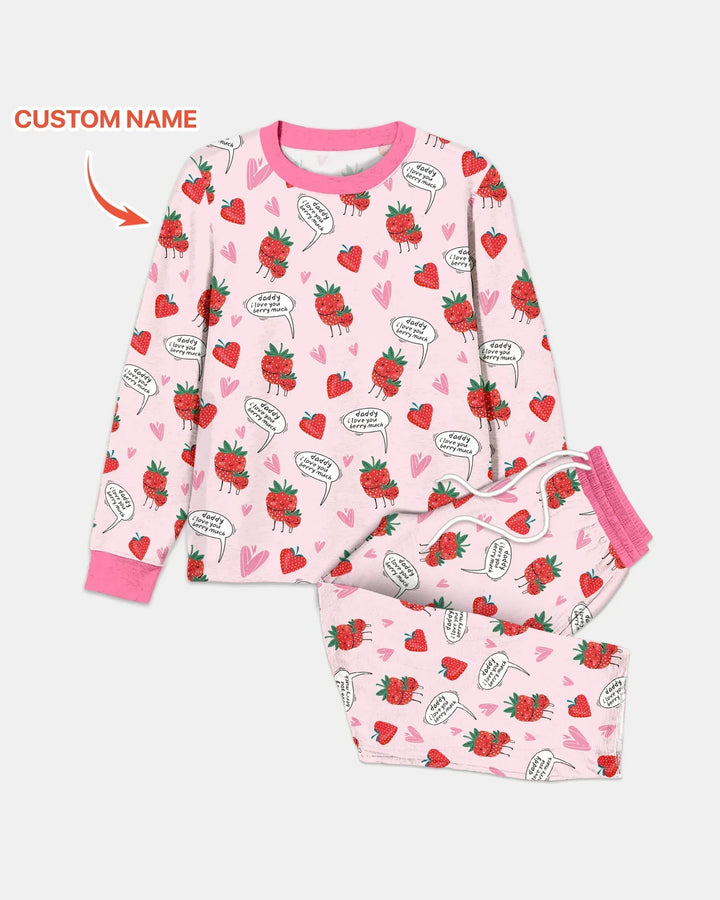 I love you berry much Bamboo Men's Pajama Set