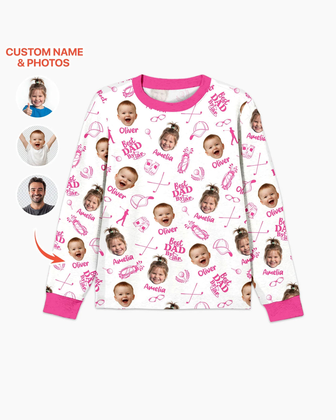 Vorlage Benutzerdefiniertes Herren-Pyjama-Set