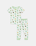 Zweiteiliges, kurzärmliges Pyjama-Set mit Marienkäfern