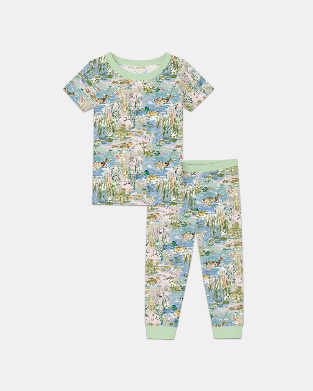 Zweiteiliges, kurzärmliges Pyjama-Set mit Marienkäfern