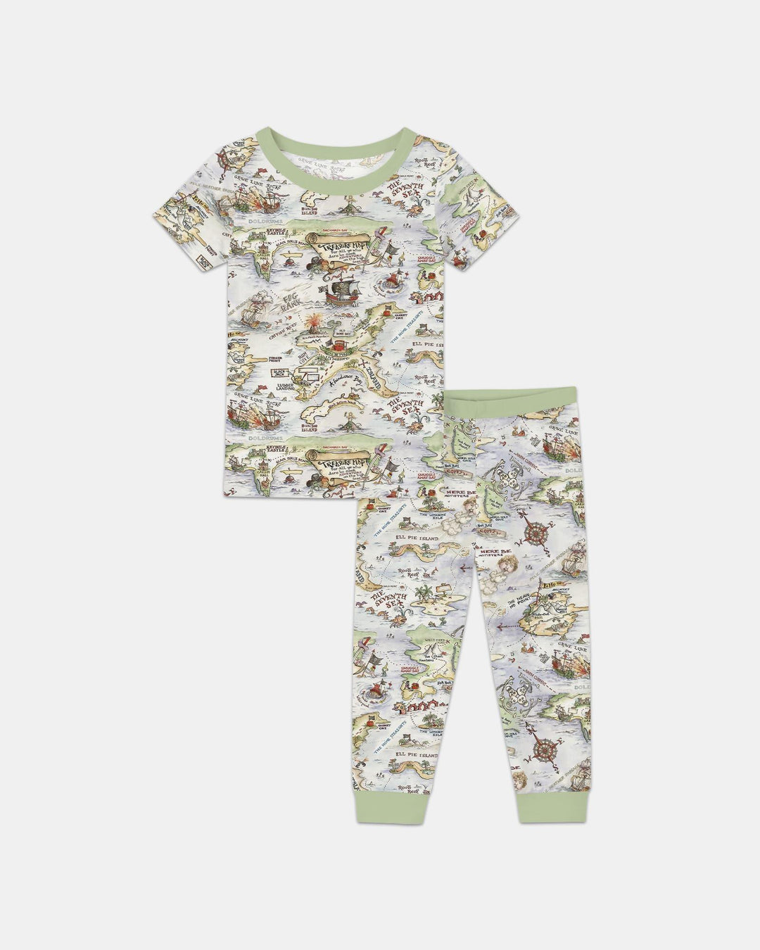 Zweiteiliges, kurzärmliges Pyjama-Set mit Marienkäfern